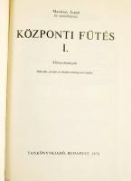 3 db könyv: Macskásy Árpád: Központi fűtés I-II. köt. Bp., 1975-1978, Tankönyvkiadó. Kiadói egészvás...