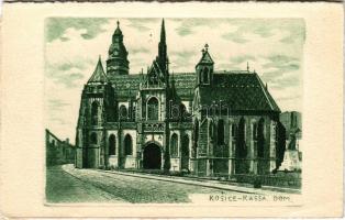 1943 Kassa, Kosice; Dom / székesegyház / dom