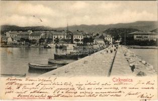 Crikvenica, Cirkvenica; kikötő. Stengel &amp; Co. / port (Rb)