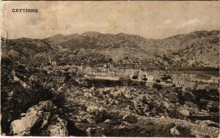 1914 Cetinje, Cettinje, Cettigne; general view (fl)