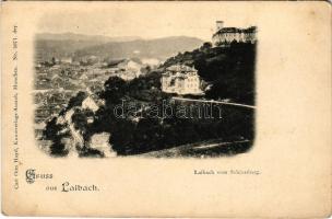 Ljubljana, Laibach; vom Schlossberg. Carl Otto Hayd Kunstverlag.-Anstalt (München) No. 5071. / gener...