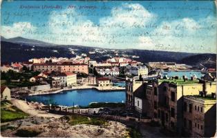 1914 Kraljevica, Portoré, Porto Ré; Hrv. primorje. G. Sikic / view (Rb)