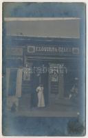 1911 Nagyvárad, Oradea; Élővirág üzlet / flower shop. photo