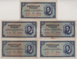 1945. 1.000.000P (10x) T:F-VG
Adamo P25