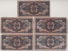 1945. 500P (10x) T:F-VG
Adamo P19