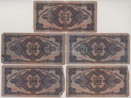 1945. 500P (10x) T:F-VG
Adamo P19