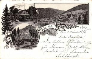 1897 Lautenthal with Hotel Princess Caroline litho (EB)