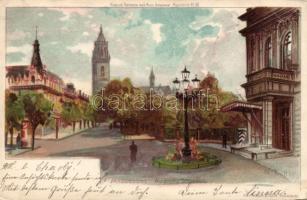 Magdeburg Augusta street litho s: W. Ritter (EK)