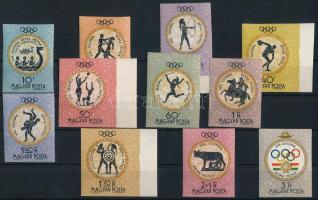 1960 Olimpia III. - Róma vágott sor
