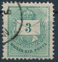 1881 3kr nyomáshiánnyal a jobb oldalon