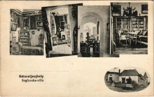 1926 Sátoraljaújhely, Boglyoska villa, belsők. Divald Kornél Fia Eperjes 1914-468