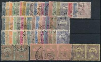 1913 Turul sor, + 16 érték II. típus + 16 érték II és IIa + összefüggések