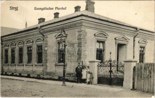 1914 Stryi, Stryj, Strij; Evangelischer Pfarrhof. A. Müller / Lutheran parish (EK)