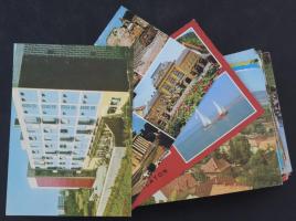 Kb. 100 db MODERN magyar város képeslap / cca. 100 modern Hungarian town postcards