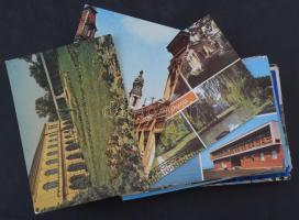 Kb. 100 db MODERN magyar város képeslap / cca. 100 modern Hungarian town postcards