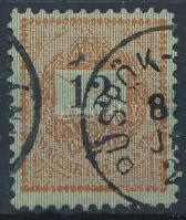 1889 12kr lemezhibákkal, javításokkal