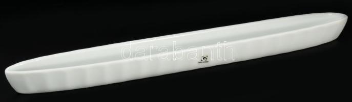 Porcelán olívabogyó szervírozó. Hibátlan, h: 41 cm