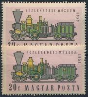 1959 Közlekedési Múzeum 20f a szürke szín lefelé tolódott + támpéldány