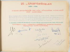 1954-1991 Rendkívüli sporttörténeti aláírás-gyűjtemény tétel!

"Ezen aláírás-gyűjtemény emlék...