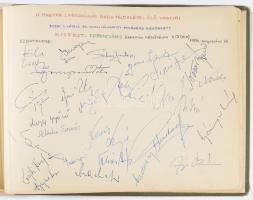 1954-1991 Rendkívüli sporttörténeti aláírás-gyűjtemény tétel!

"Ezen aláírás-gyűjtemény emlék...