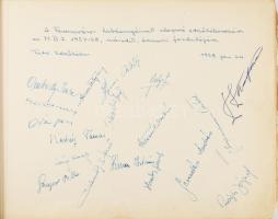 1954-1991 Rendkívüli sporttörténeti aláírás-gyűjtemény tétel!

"Ezen aláírás-gyűjtemény emlék...