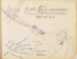 1954-1991 Rendkívüli sporttörténeti aláírás-gyűjtemény tétel!

"Ezen aláírás-gyűjtemény emlék...