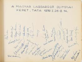 1954-1991 Rendkívüli sporttörténeti aláírás-gyűjtemény tétel!

"Ezen aláírás-gyűjtemény emlék...