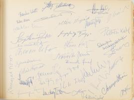 1954-1991 Rendkívüli sporttörténeti aláírás-gyűjtemény tétel!

"Ezen aláírás-gyűjtemény emlék...