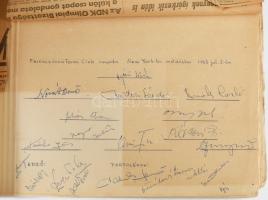 1954-1991 Rendkívüli sporttörténeti aláírás-gyűjtemény tétel!

"Ezen aláírás-gyűjtemény emlék...