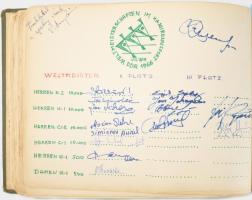 1954-1991 Rendkívüli sporttörténeti aláírás-gyűjtemény tétel!

"Ezen aláírás-gyűjtemény emlék...