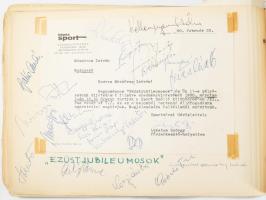 1954-1991 Rendkívüli sporttörténeti aláírás-gyűjtemény tétel!

"Ezen aláírás-gyűjtemény emlék...