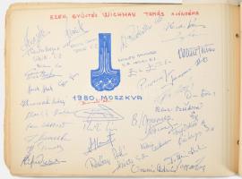 1954-1991 Rendkívüli sporttörténeti aláírás-gyűjtemény tétel!

"Ezen aláírás-gyűjtemény emlék...