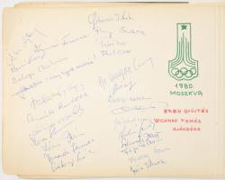 1954-1991 Rendkívüli sporttörténeti aláírás-gyűjtemény tétel!

"Ezen aláírás-gyűjtemény emlék...