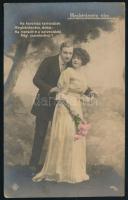 1918 Képeslap Fehérszámú Arató 15f bérmentesítéssel Bulgáriába, cenzúrázva, "FELSŐBÁNYA"