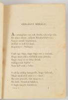 Tóth Kálmán összes költeményei. I-II. köt. [Egybekötve.] Pest, 1860, Heckenast Gusztáv, 1 (címkép) t...