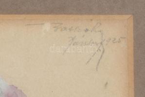 Bathó Lajos (1920-23 körül a Képzőművészeti Főiskola növendéke): Szakállas férfi portréja, 1925. Akv...