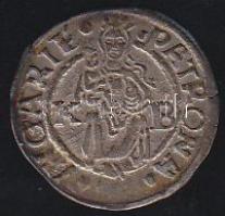 1545 Denár Ag I. Ferdinánd T:2/3 rep
