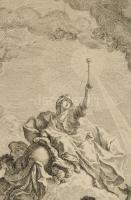 ca 1750 A Szűz megdicsőülése Szent Péterrel. Johann Daniel Herz ((1693-1754) után Joh. Gottfried Hai...