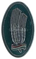 1953. "Ezüstkalászos Gazda" zománcozott, ezüstözött, rátétes bronz jelvény (38x22,5mm) T:X...