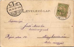 1903 Tusnádfürdő, Baile Tusnad (Csík megye); Csukás tó. Brunner C. / Lacul Ciucas / lake + "GYI...
