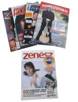 1999-2002 Vegyes zenei magazin tétel, 5 db: Rokinform '99 október, Metal Hammer 1999/4, 2002/4....