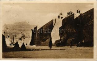 1927 Betlehem, Jesu Geburts Kirche. Norddeutscher Lloyd / Church of the Nativity, automobile