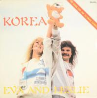 Eva And Leslie - Korea. Vinyl, 12", 45 RPM, Maxi-Single. Profil. Magyarország, 1987, VG