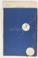 1941 Mannheimi biztosító társasággal kapcsolatos iratok: közgyűlési jegyzőkönyv és üzleti jelentés k...
