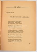 Koszorú. Erdélyi, felvidéki, vajdasági írások. Az 1931-es magyar könyvnap könyve. Bp., 1931, Magyar ...