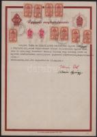 1944-1945 Békéscsaba, 3 db ügyvédi meghatalmazás, sok okmány- és illetékbélyeggel (közte "Orszá...