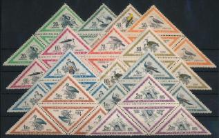 1952 Madarak I. sor négyestömbökben (20.000+)