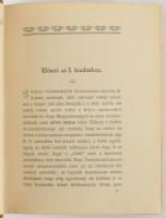Költők albuma. Jelenkori magyar költők verseinek gyűjteménye. Szerk.: Radó Antal. Bp., 1904, Lampel ...