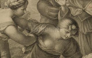 Simon Vallée (1680-c. 1730): Moyse trouve sur le Nil. (Mózes megtalálása a Níluson) . Giovanni Franc...