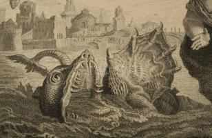 ca 1750 Veronese (Caliari), Paolo (1825-1588) után - Jacob, Louis ( 1712-1802): Persée et Andromede ...